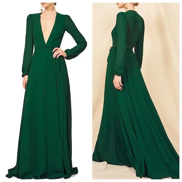 maternity wedding dress long sleeve Shop Sheila White Maternity wedding maxi dress